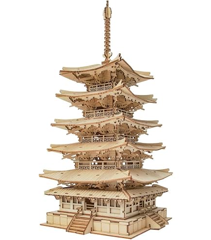 Amazon.co.jp: つくるんです® 日本語説明書付 3D ウッドパズル TGN02